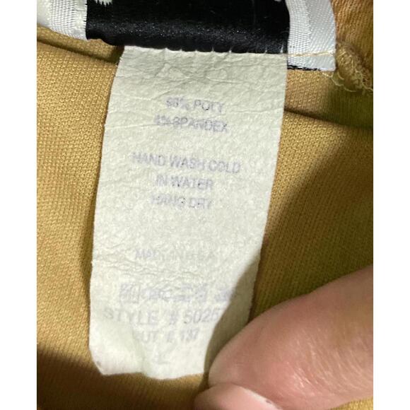 Y2K Brown Marbled Dye Crinkled Mesh Dress from Chelsey size Large - Picture 10 of 10